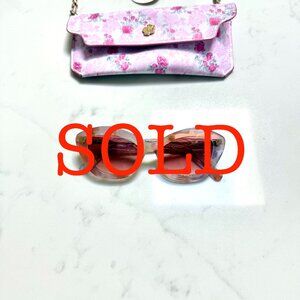 LoveShackFancy Cat Eye Sunglasses